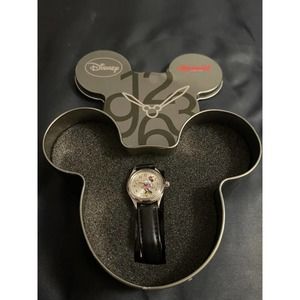 NICE New Ingersoll Disney Petite Minnie‎ Mouse Quartz Womens Dress Watch
